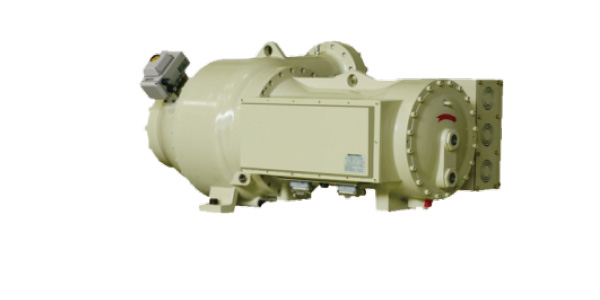離心式水源熱泵機組雙級離心壓縮機，效率高，更穩定